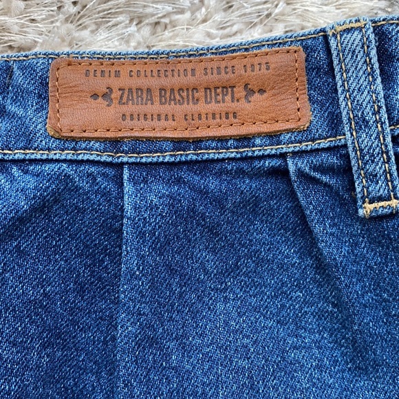 ZARA mini denim skirt - Picture 3 of 4